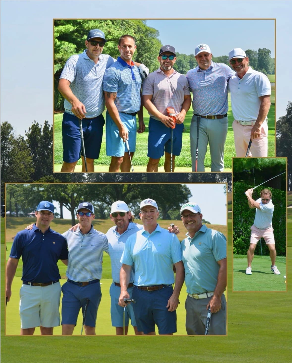 Group photos from the Golf Gives Pro-Am
